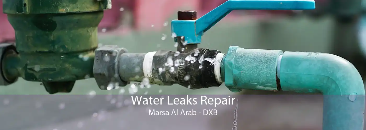 Water Leaks Repair Marsa Al Arab - DXB